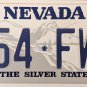 Nevada License Plate (254 FWZ)