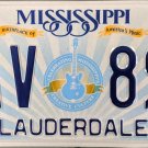 2014 Mississippi License Plate (LAV 899)