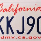 2017 California License Plate (7KKJ901)