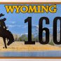 2020 Wyoming License Plate (15 1605)