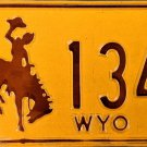 1974 Wyoming License Plate (3  1345)