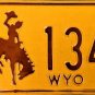 1974 Wyoming License Plate (3  1345)