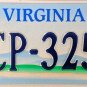 1997 Virginia Scenic License Plate (ACP-3252)