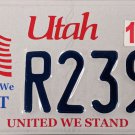 2019 Utah In God We Trust License Plate (R239L)