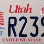 2019 Utah In God We Trust License Plate (R239L)
