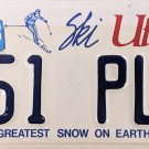 2013 Utah License Plate (951 PLE)