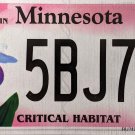 2019 Minnesota Critical Habitat (Ladyslipper) License Plate (5BJ793)