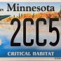 Minnesota Critical Habitat (Loon) License Plate (2CC568)