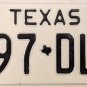 1984 Texas License Plate (997 DLU)