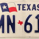 1993 Texas License Plate (DMN 61L)
