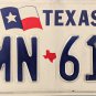 1993 Texas License Plate (DMN 61L)