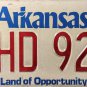1981 Arkansas License Plate (IHD 924)