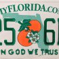 2015 Florida In God We Trust License Plate (625 6BM)