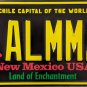 2020 New Mexico "Chili Pepper" License Plate (ALMM22)