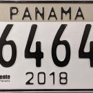 2018 Panama License Plate (564641)