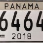 2018 Panama License Plate (564641)