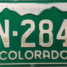 1983 Colorado License Plate (SN-2848)