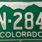 1983 Colorado License Plate (SN-2848)