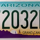2021 Arizona License Plate (72032F)