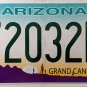 2021 Arizona License Plate (72032F)