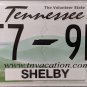 2021 Tennessee License Plate (6T7-9k6)