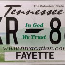 2021 Tennessee In God We Trust License Plate (CKR 864)