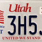 2021 Utah In God We Trust License Plate (3H5JZ)