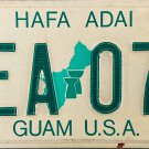 2006 Guam, USA License Plate (AEA 070)