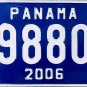 2006 Panama License Plate (498806)