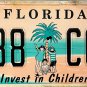 2004 Florida Invest In Children License Plate (138 CCE)