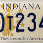 2003 Indiana License Plate (20T2341)