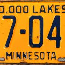1952 Minnesota License Plate (27-041)