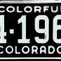 1954 Colorado License Plate (14-1966)