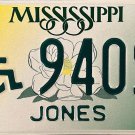 2000 Mississippi Disabled (Wheelchair) License Plate (DB 94099)