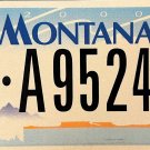 2006 Montana License Plate (6-A95244)