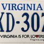 2019 Virginia License Plate (UXD-3079)