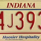 1993 Indiana License Plate (94J3937)
