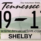 2021 Tennessee License Plate (8H9-1T3)
