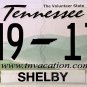 2021 Tennessee License Plate (8H9-1T3)