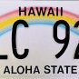 2022 Hawaii License Plate (LLC 928)