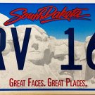 2008 South Dakota License Plate (1RV 169)