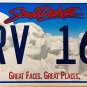 2008 South Dakota License Plate (1RV 169)