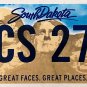 2021 South Dakota License Plate (1CS 271)