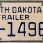 1976 South Dakota Trailer License Plate (H-14962)