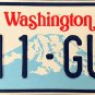 1998 Washington License Plate (011-GUD)