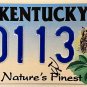 2008 Kentucky Nature's Finest Lynx License Plate (80113)