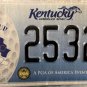 2013 Kentucky Valhalla Ryder Cup PGA Golf License Plate (2532 BS) RARE!