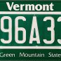 Vermont Truck License Plate (396A331)