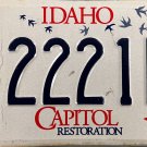 2011 Idaho Capitol Restoration License Plate (2221R)