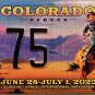2023 ALPCA 68th International Convention Denver, Colorado License Plate (175)